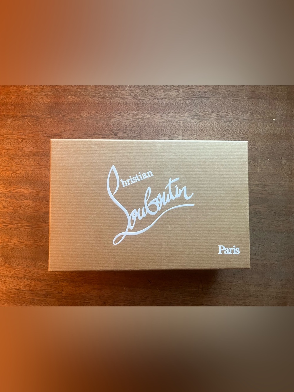 Christian Louboutin Shoe Box with Dust Bag